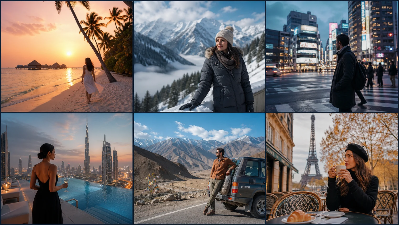 Six premium travel photography examples